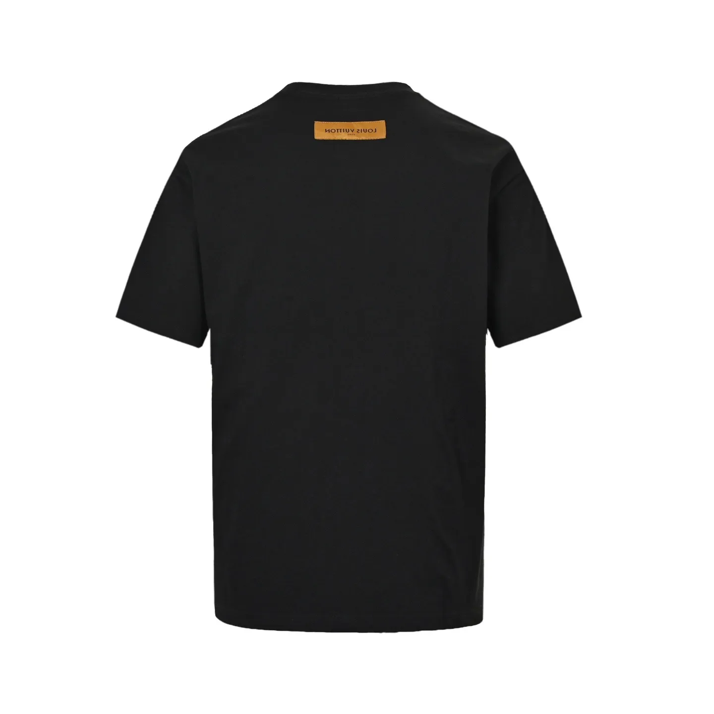 Louis Vuitton/Louis Vuitton 25ss presbyopic letter logo foam printed short sleeves